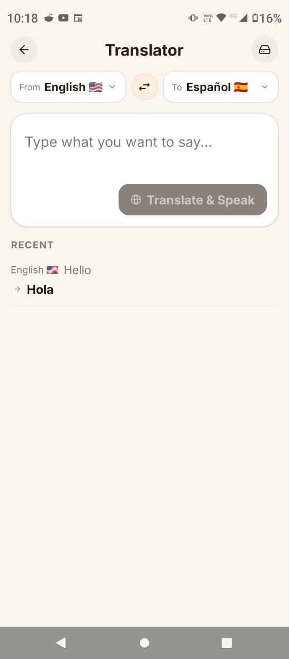 On-Device AI Translator