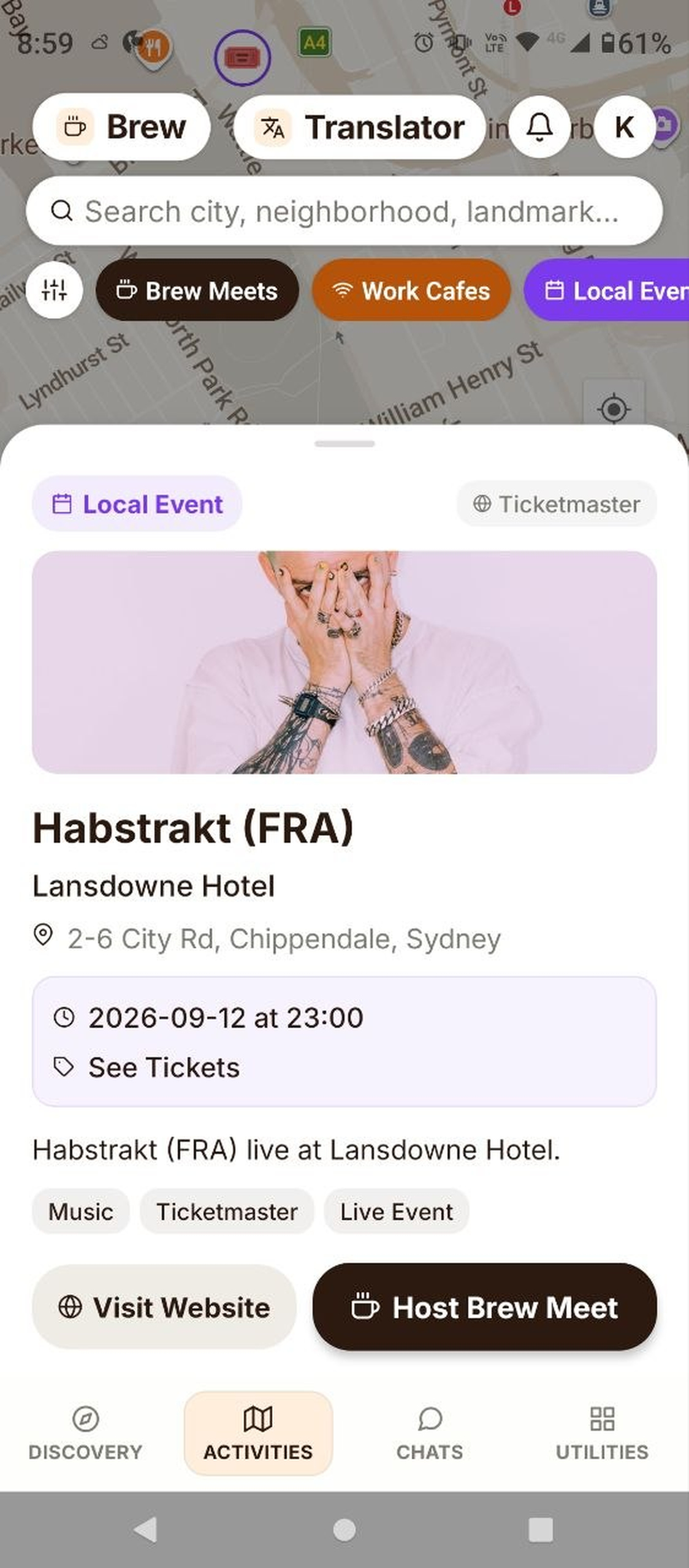 Live Events & Ticketmaster