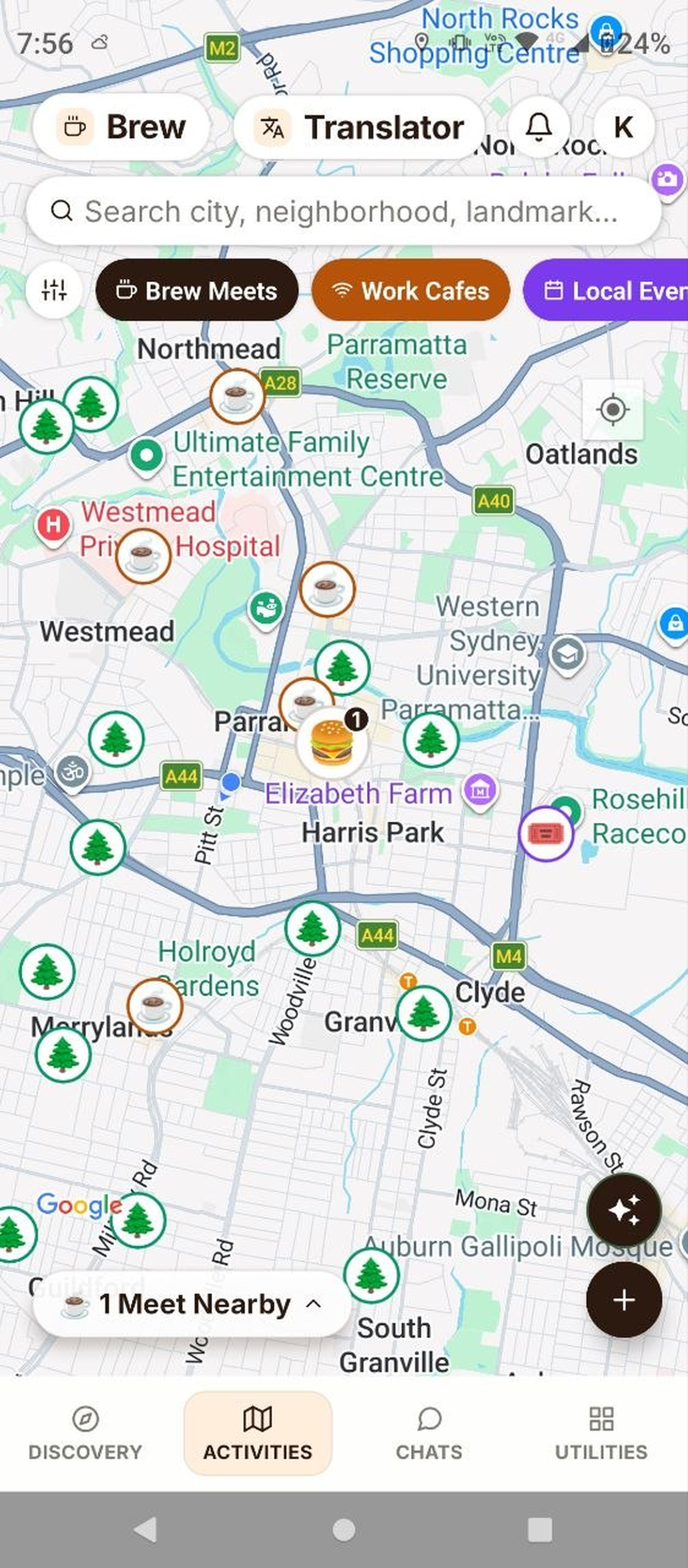 Brew Explorer Map & Real-time POI Engine